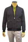 Kiton Kired Penna Nylon Reversible Light Jacket In Multi
