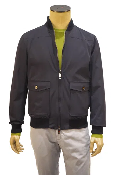 Kiton Kired Penna Nylon Reversible Light Jacket In Multi