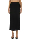 Kiton Elegant Knit Skirt Size 40 For Women In Black