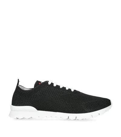 Kiton Sneakers With Embroidery In Black