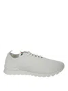 Kiton Mesh Low-top Trainers In White
