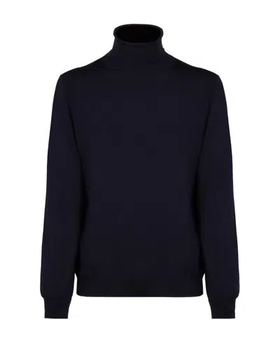 KITON KITON KNITTED TURTLENECK JUMPER