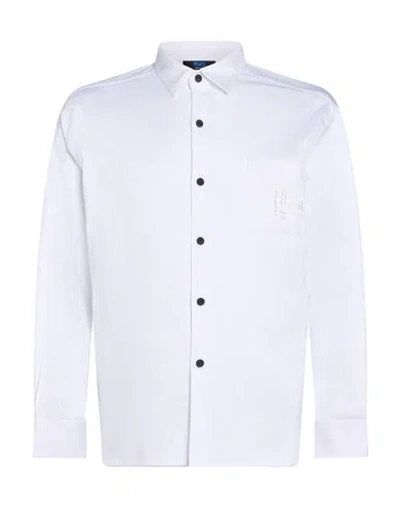 Kiton Knt Man Shirt White Size M Cotton In Animal Print