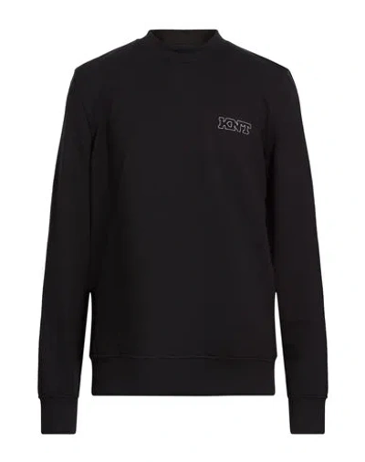 Kiton Knt Man Sweatshirt Black Size L Cotton, Elastane