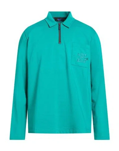 Kiton Knt Man Sweatshirt Emerald Green Size L Cotton, Elastane