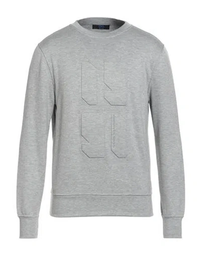 Kiton Knt Man Sweatshirt Grey Size L Viscose, Elastane In Gray