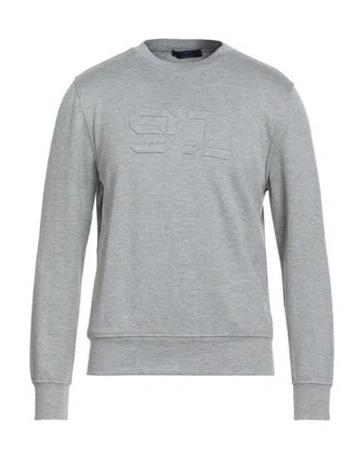 Kiton Knt Man Sweatshirt Grey Size L Viscose, Elastane In Gray
