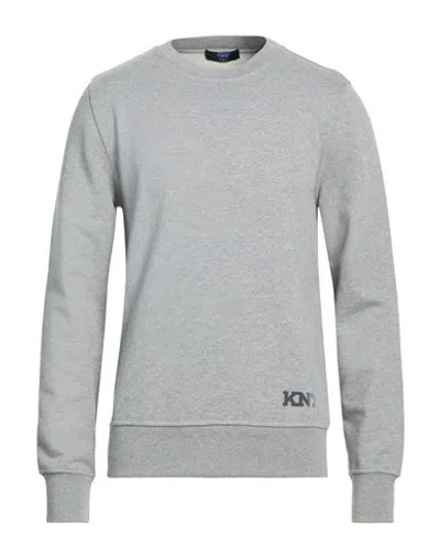 Kiton Knt Man Sweatshirt Light Grey Size Xl Cotton, Elastane In Gray