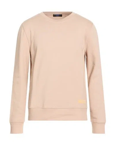 Kiton Knt Man Sweatshirt Sand Size L Cotton, Elastane In Neutral