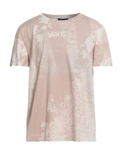 Kiton Knt Man T-shirt Beige Size L Cotton In Pink