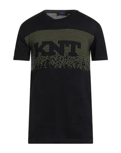 Kiton Knt Man T-shirt Black Size L Cotton