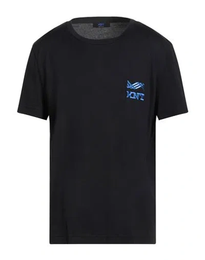 Kiton Knt Man T-shirt Black Size L Cotton