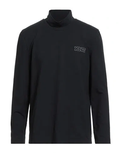 Kiton Knt Man T-shirt Black Size L Cotton, Elastane