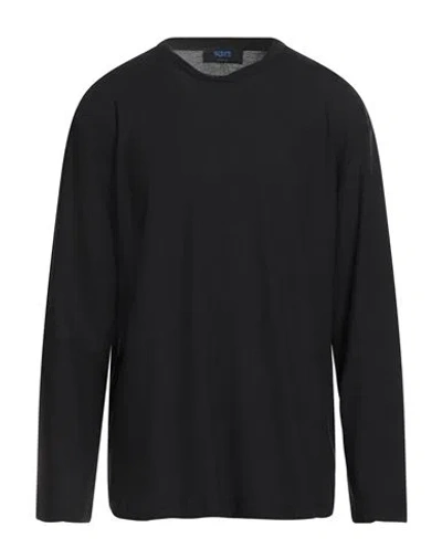 Kiton Knt Man T-shirt Black Size Xl Cotton