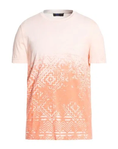 Kiton Knt Man T-shirt Blush Size L Cotton In Multi