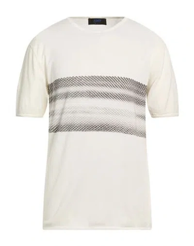 Kiton Knt Man T-shirt Cream Size Xl Cotton In White
