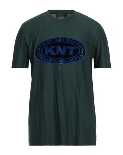 Kiton Knt Man T-shirt Green Size L Cotton