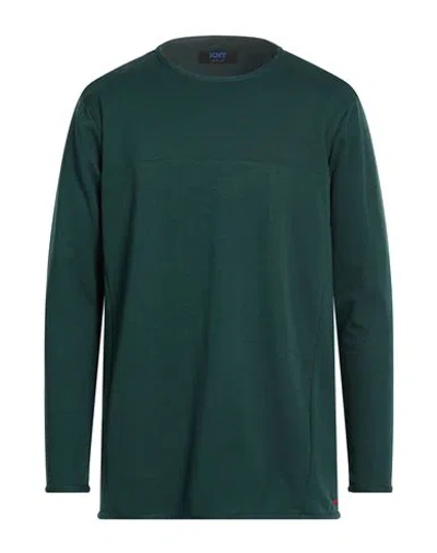 Kiton Knt Man T-shirt Green Size L Cotton, Cashmere