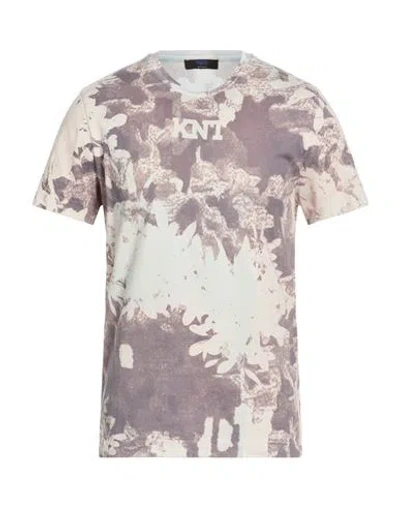 Kiton Knt Man T-shirt Grey Size Xxl Cotton In Brown