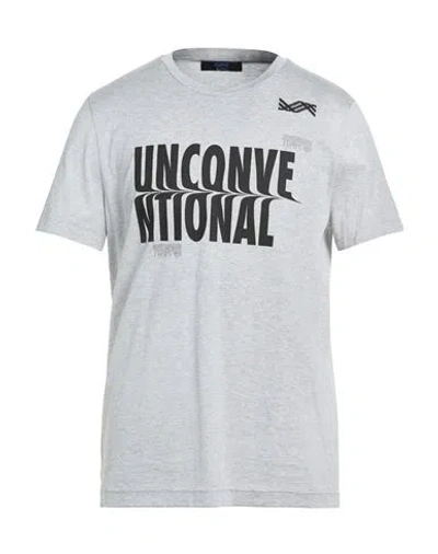 Kiton Knt Man T-shirt Light Grey Size L Giza 45 Cotton In Gray