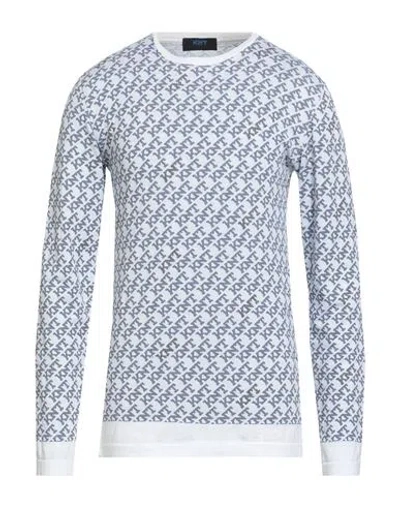 Kiton Knt Man T-shirt Slate Blue Size L Cotton In Multi