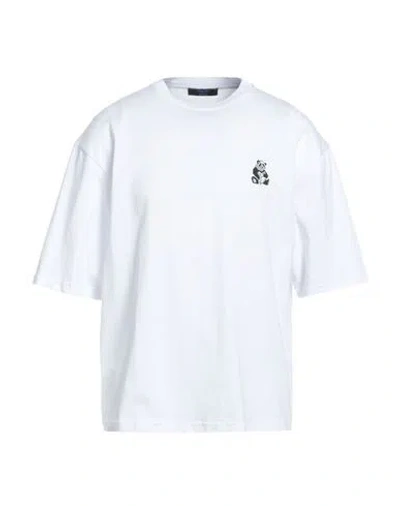 Kiton Knt Man T-shirt White Size L Cotton