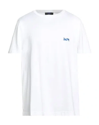 Kiton Knt Man T-shirt White Size Xxl Giza 45 Cotton