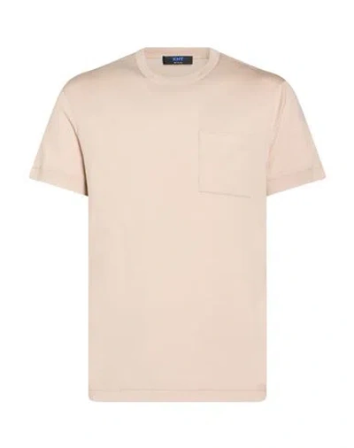 Kiton Knt Man T-shirt Beige Size 3xl Cotton In Neutral