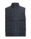 Kiton Knt Man Vest Midnight Blue Size 42 Polyester In Blue