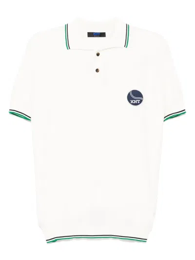 Kiton Knt Polo Shirt In White
