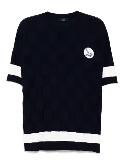 Kiton Knt Sweater In Blue