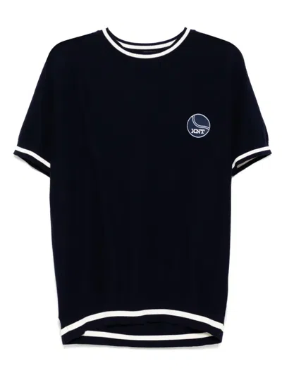 Kiton Knt Sweater In Blue