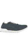 Kiton Fits Mesh Sneakers Pull Tab Rubber Sole In Multi