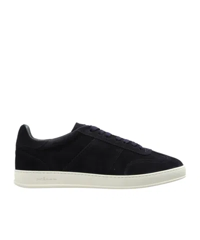 Kiton Lace-up Sneakers In Black