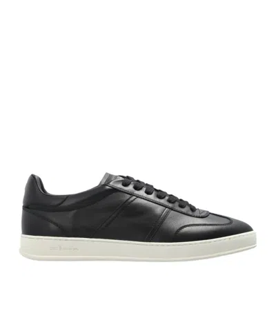 Kiton Lace-up Sneakers In Black