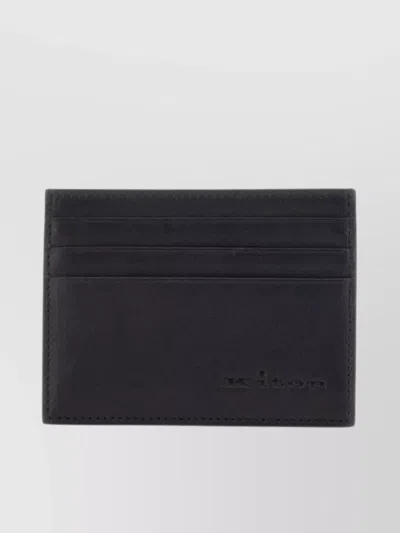 KITON LEATHER CARD HOLDER AND CASE