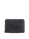 Kiton Leather Documents Holder In Blue