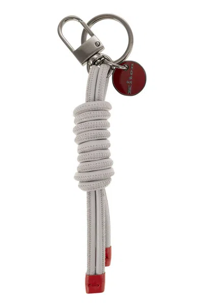 KITON KITON LEATHER KEY RING