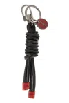 Kiton Men Leather Key Ring