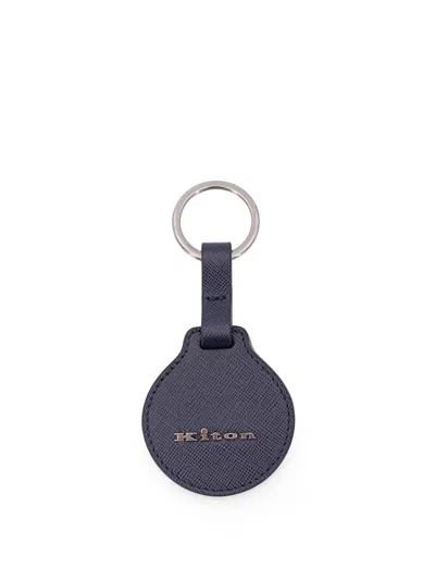 Kiton Leather Key Ring