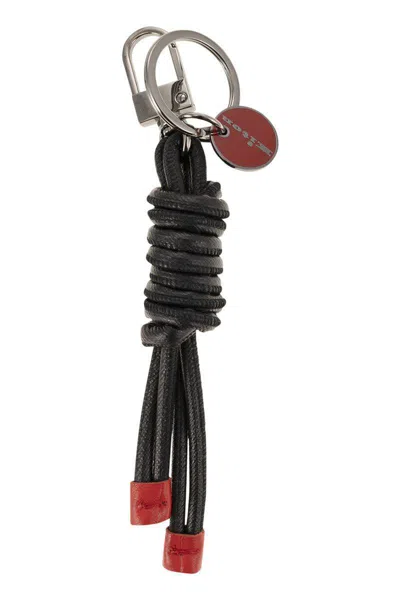 KITON KITON LEATHER KEY RING