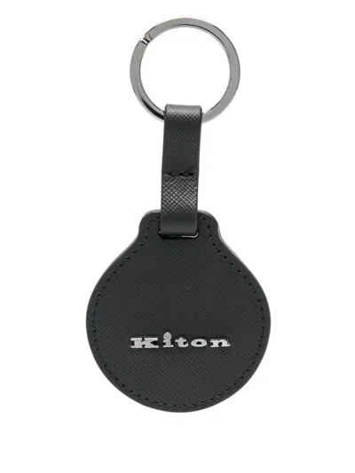 KITON LEATHER KEYRING