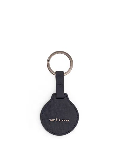 KITON LEATHER KEYRING