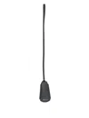 Kiton Leather Keyring In Schwarz