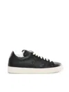 Kiton Pebbled Trainers In Black
