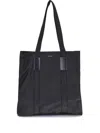 Kiton Nylon Tote Bag In Black