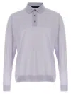 Kiton Ribbed Cuffs And Hem Polo Shirt