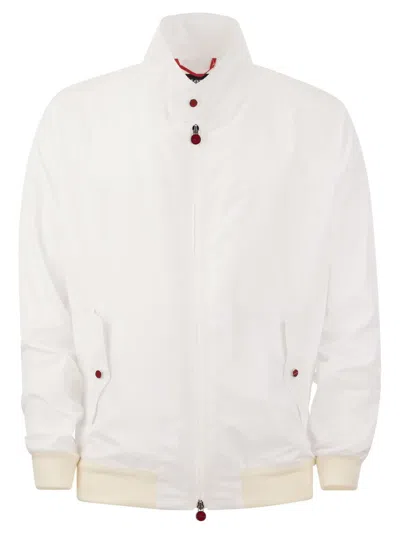 Kiton Men's Sea - Bomber Jacket In White