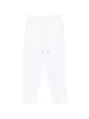 Kiton Linen Trousers In White