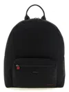 Kiton Logo Backpack In Black